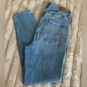 American Eagle Jeans Size US 4 Short Light Blue